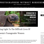 intervista Fulvio Bugani su Photographers without borders